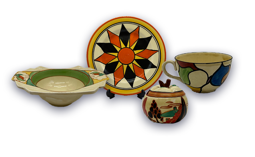 Finer things in Life - Clarice Cliff pottery dealer